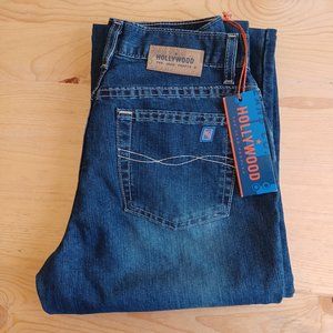 NEW WITH TAGS!  Hollywood The Jeans People Size 28 Denim Jeans 4983